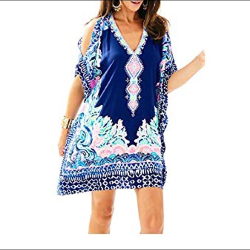 Lilly Pulitzer Atlin Silk Caftan